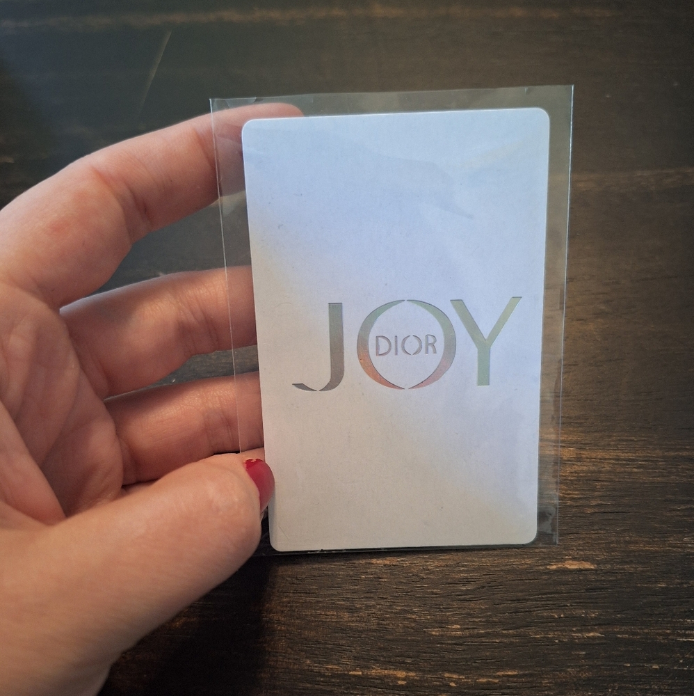 Dior JOY 8 of Diamonds Playing Card